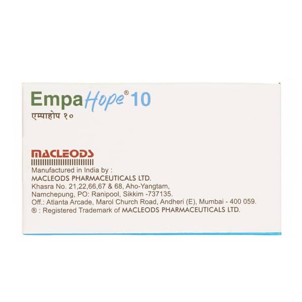 Empahope 10mg Strip Of 10 Tablets