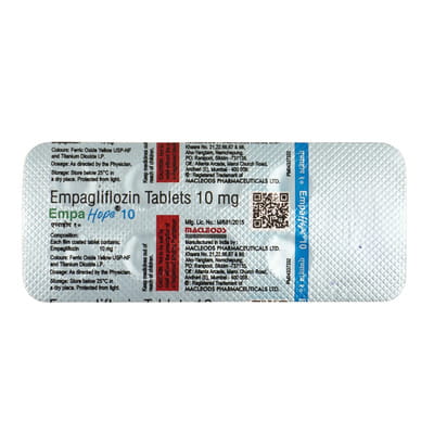 Empahope 10mg Strip Of 10 Tablets