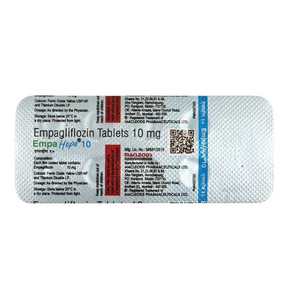 Empahope 10mg Strip Of 10 Tablets