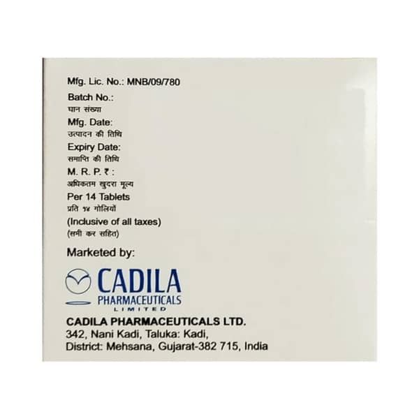 Tikacad 90mg Strip Of 14 Tablets