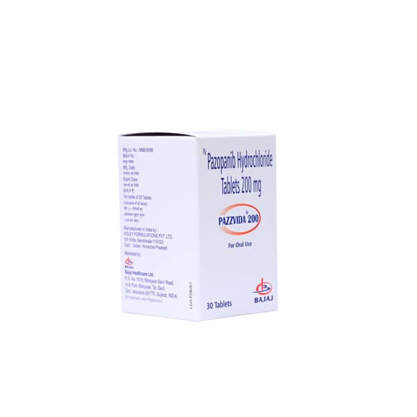 Pazzvida 200mg Bottle Of 30 Tablets