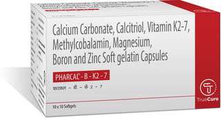Pharcal B K2 7 Strip Of 10 Softgel Capsules