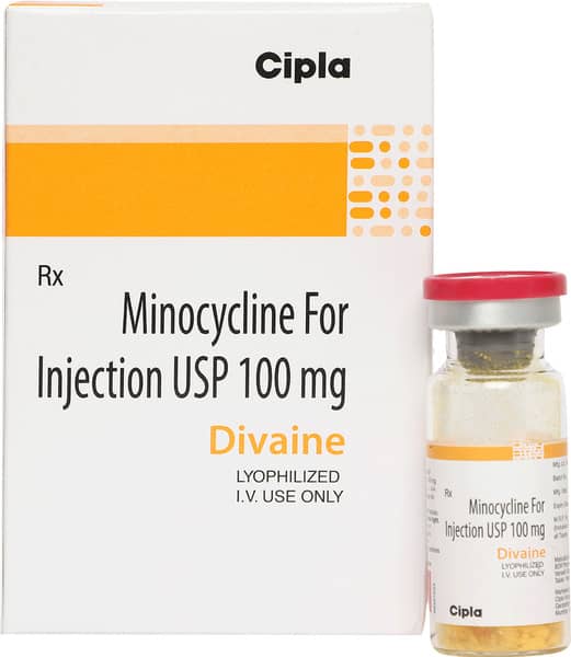 Divaine 100mg Dry Vial Of 1 Powder For Injection