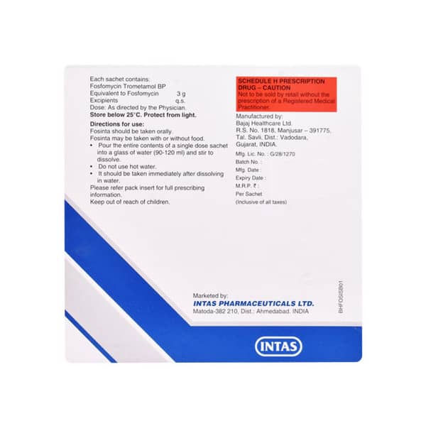 Fosinta Sachet Of 8gm Oral Powder