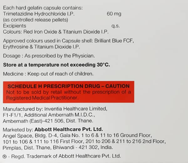 साइटोगार्ड ओडी 60एमजी 15 कैप्सूल्स की स्ट्रिप