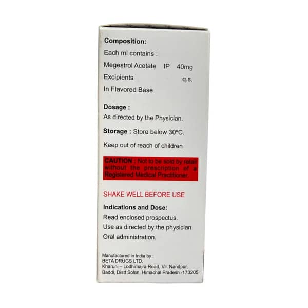 Caxfila Os 40Mg Bottle Of 120 Suspension