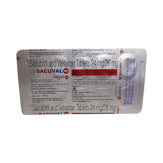 Sacuval 50Mg Strip Of 10 Tablets