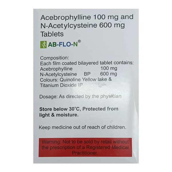 Ab Flo N Strip Of 15 Tablets