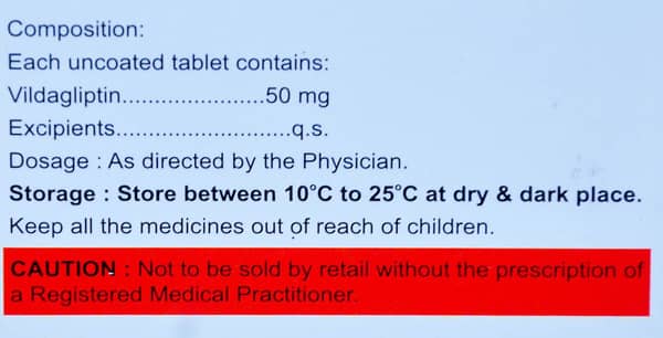 Zilda 50mg Strip Of 15 Tablets