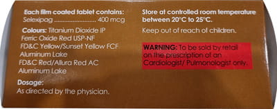Zexipag 400mcg Strip Of 10 Tablets