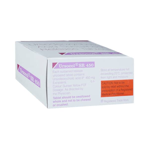 Ursocol Sr 450 Strip Of 15 Capsules