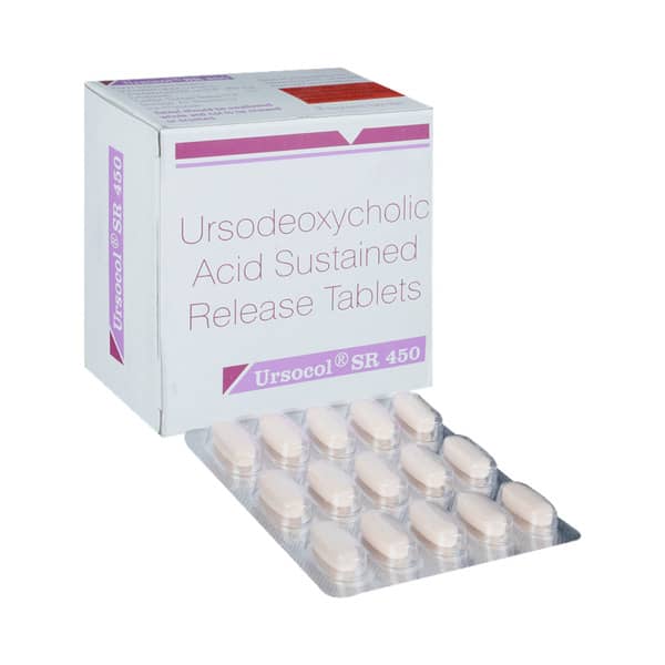 Ursocol Sr 450 Strip Of 15 Capsules