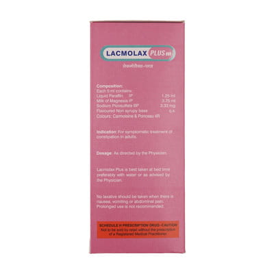 Lacmolax Plus Bottle Of 170ml Syrup