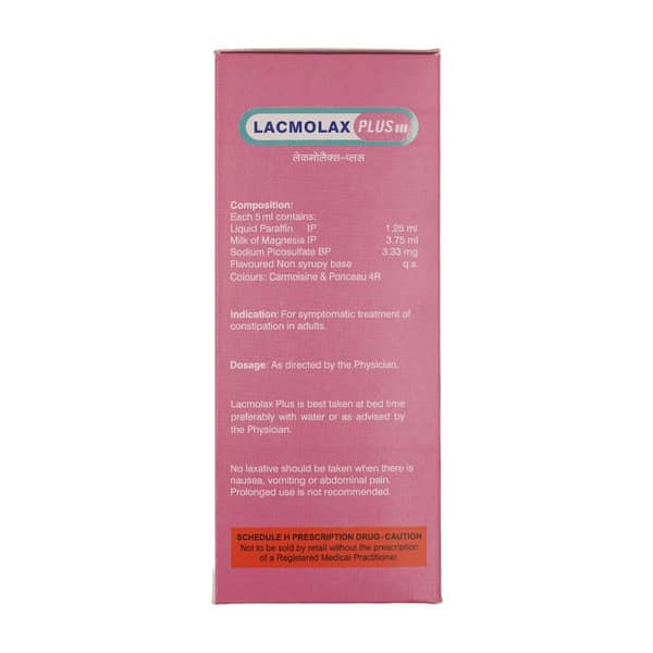 Lacmolax Plus Bottle Of 170ml Syrup