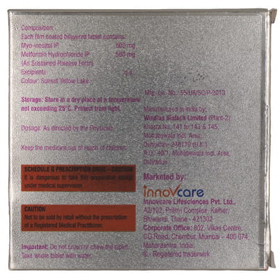 New Met Innovfol Strip Of 15 Tablets