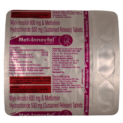 New Met Innovfol Strip Of 15 Tablets
