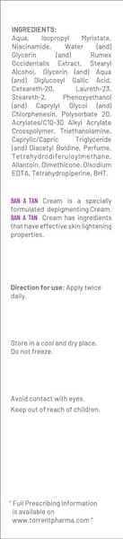 Banatan Tube Of 50gm Cream
