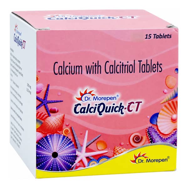 Calciquick Ct Strip Of 15 Tablets