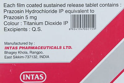 Prazopill Xl 5mg Strip Of 30 Tablets