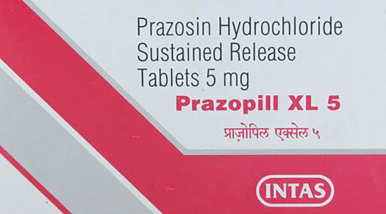 prazopill xl 5mg tablets