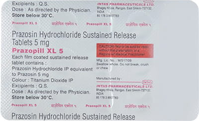 Prazopill Xl 5mg Strip Of 30 Tablets