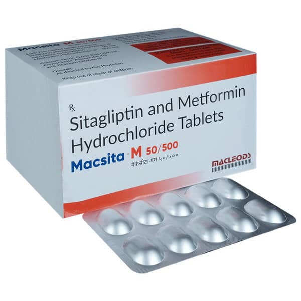 Macsita M 50/500mg Strip Of 10 Tablets