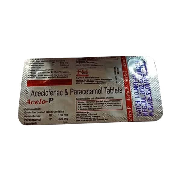 Acelo P Strip Of 10 Tablets