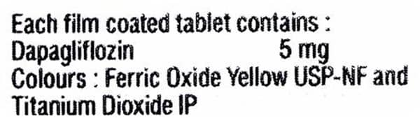 Damita 5mg Strip Of 10 Tablets