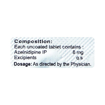Azeliren 8mg Strip Of 10 Tablets