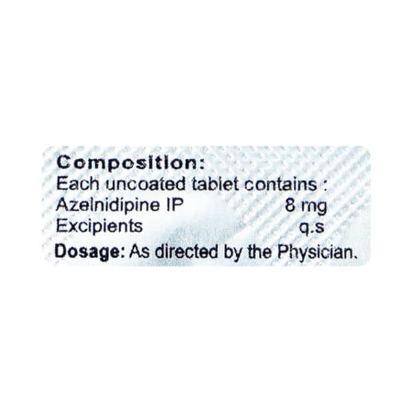 Azeliren 8mg Strip Of 10 Tablets