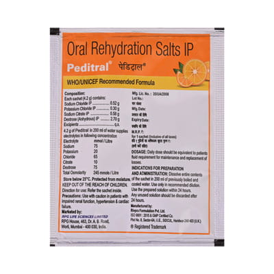 Peditral Ors Sachet Of 4.2gm Powder
