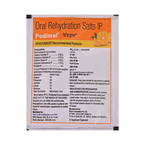 Peditral Ors Sachet Of 4.2gm Powder