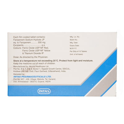 Exfaro 200mg Strip Of 10 Tablets