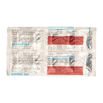 Exfaro 200mg Strip Of 10 Tablets