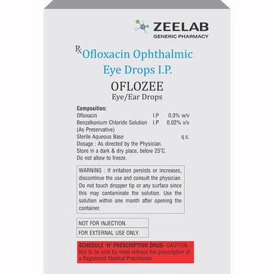 Oflozee Bottle Of 10ml Eye/Ear Drops