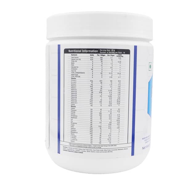Renopro Nutritional Supplement For Predialysis Vanilla Flavour Jar Of 400 Gm