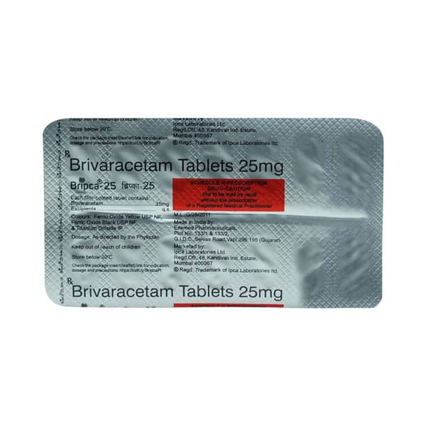 Bripca 25mg Strip Of 14 Tablets