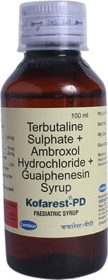 Kofarest Pd Bottle Of 100ml Syrup