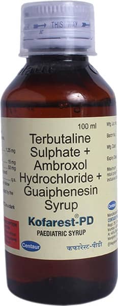 Kofarest Pd Bottle Of 100ml Syrup