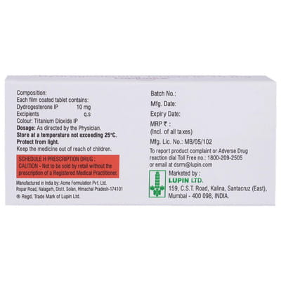 Lupihope 10mg Strip Of 10 Tablets