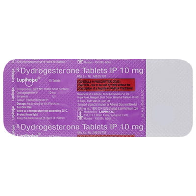 Lupihope 10mg Strip Of 10 Tablets