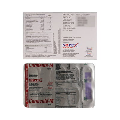 Carmenta M Strip Of 10 Tablets