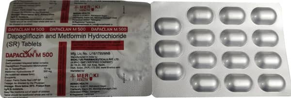 Dapaclan M 500mg Strip Of 15 Tablets