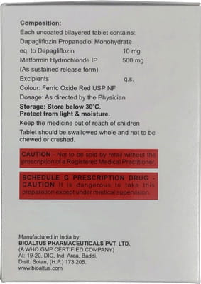 Dapaclan M 500mg Strip Of 15 Tablets