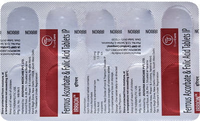 Irrion Strip Of 10 Tablets