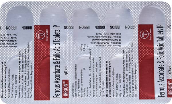 Irrion Strip Of 10 Tablets