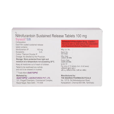 Sysnit Sr Strip Of 15 Tablets