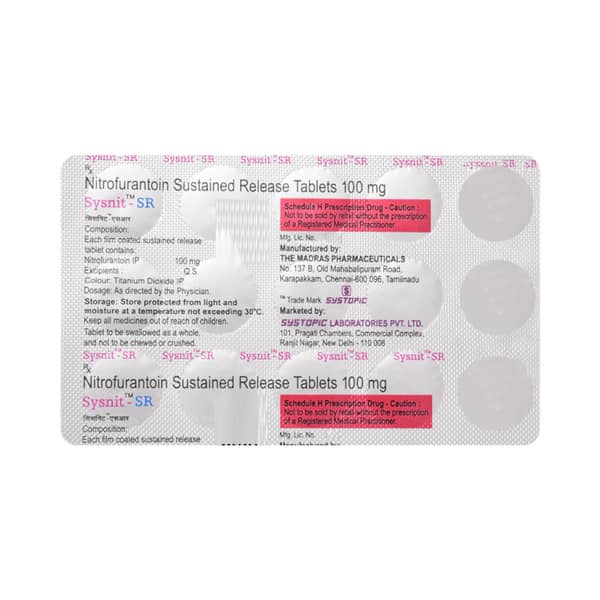 Sysnit Sr Strip Of 15 Tablets