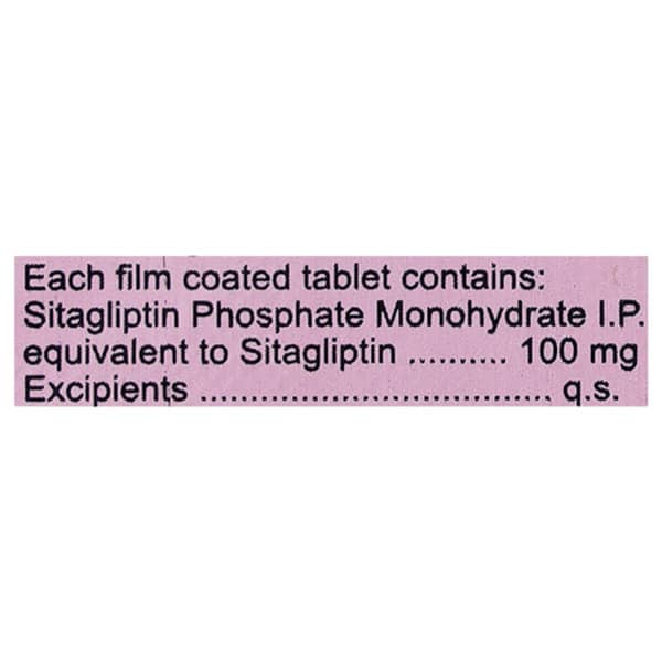 Sitacip 100Mg Strip Of 10 Tablets