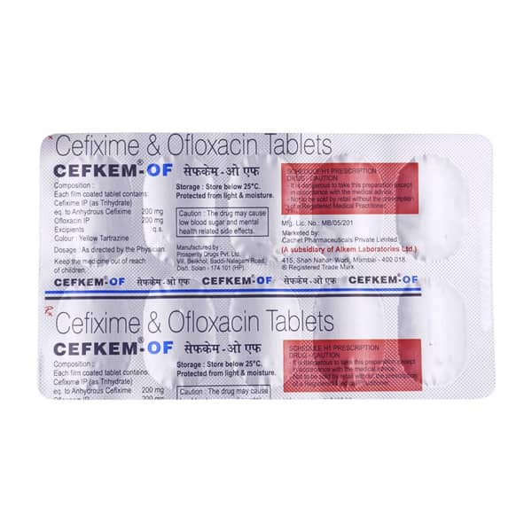 Cefkem Of Strip Of 10 Tablets